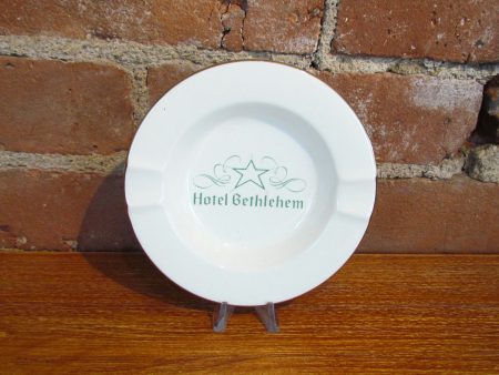 Vintage Hotel Bethlehem Ceramic Ashtray on Sale