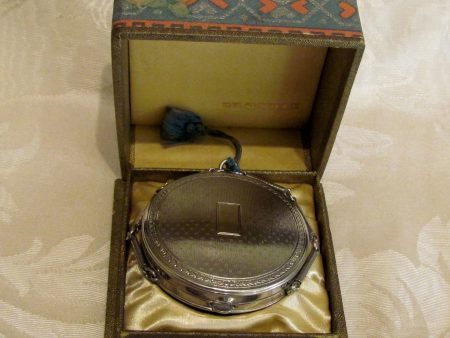 Richard Hudnut Deauville Compact Purse 1920s Powder And Rouge Compact In Original Box For Discount