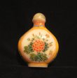 Chinese Hand Painted Perfume Bottle Vintage Asian Snuff Bottle For Cheap