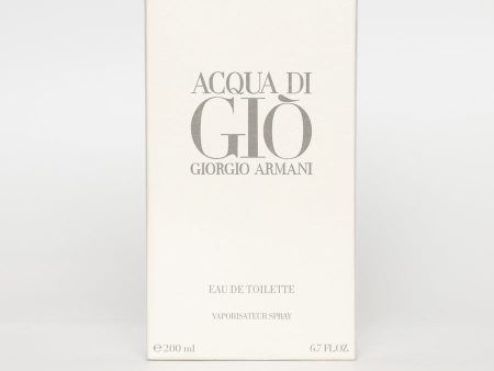 ACQUA DI GIO BY GIORGIO ARMANI EUT HOMBRE 200ML Fashion