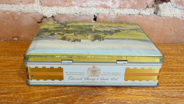 Edward Sharp & Sons Ltd Confectioners Tin Candy Box England Sale