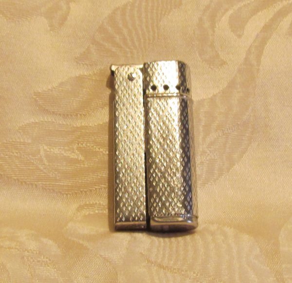 Vintage Silver Lighter Trench Wind Proof Lighter IMCO Style Great Working Condition For Cheap